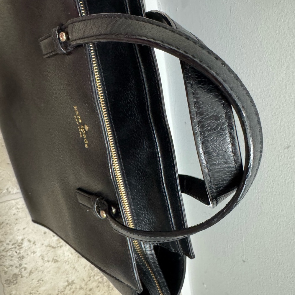 Kate Spade Black Textured Tote - Picture 3 of 7